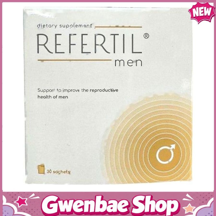 Refertil Men - Hỗ Trợ Sức Khỏe Sinh Sản Nam Giới (Hộp 30 Gói) Gwenshop Chính Hãng