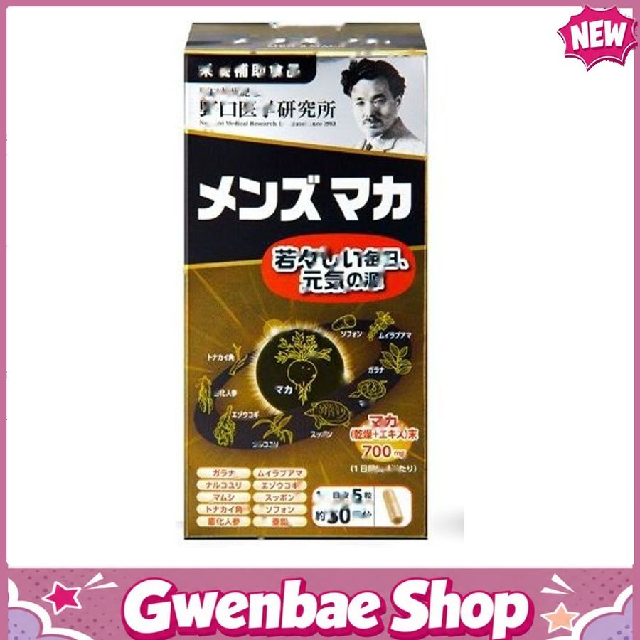 Men’s Maca - Hỗ Trợ Tăng Cường Sinh Lý Nam Giới (Hộp 150 Viên) Gwenshop Chính Hãng Mẫu Mới