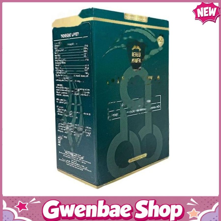 Deheqi Power - Viên Uống Tăng Cường Sinh Lý Nam Gwenshop Chính Hãng Mẫu Mới