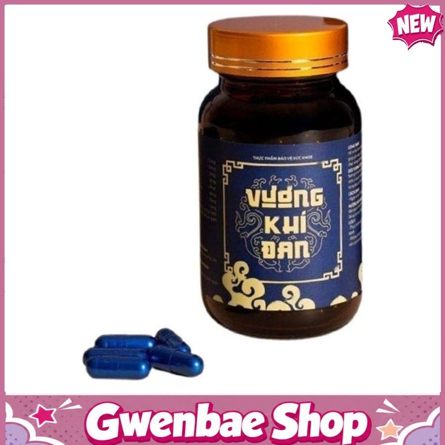 Vương Khí Đan - Hỗ Trợ Tăng Cường Khả Năng Sinh Lý, Giảm Tiểu Đêm (Hộp 90 Viên) Gwenshop Chính Hãng Hàng Nhập Khẩu
