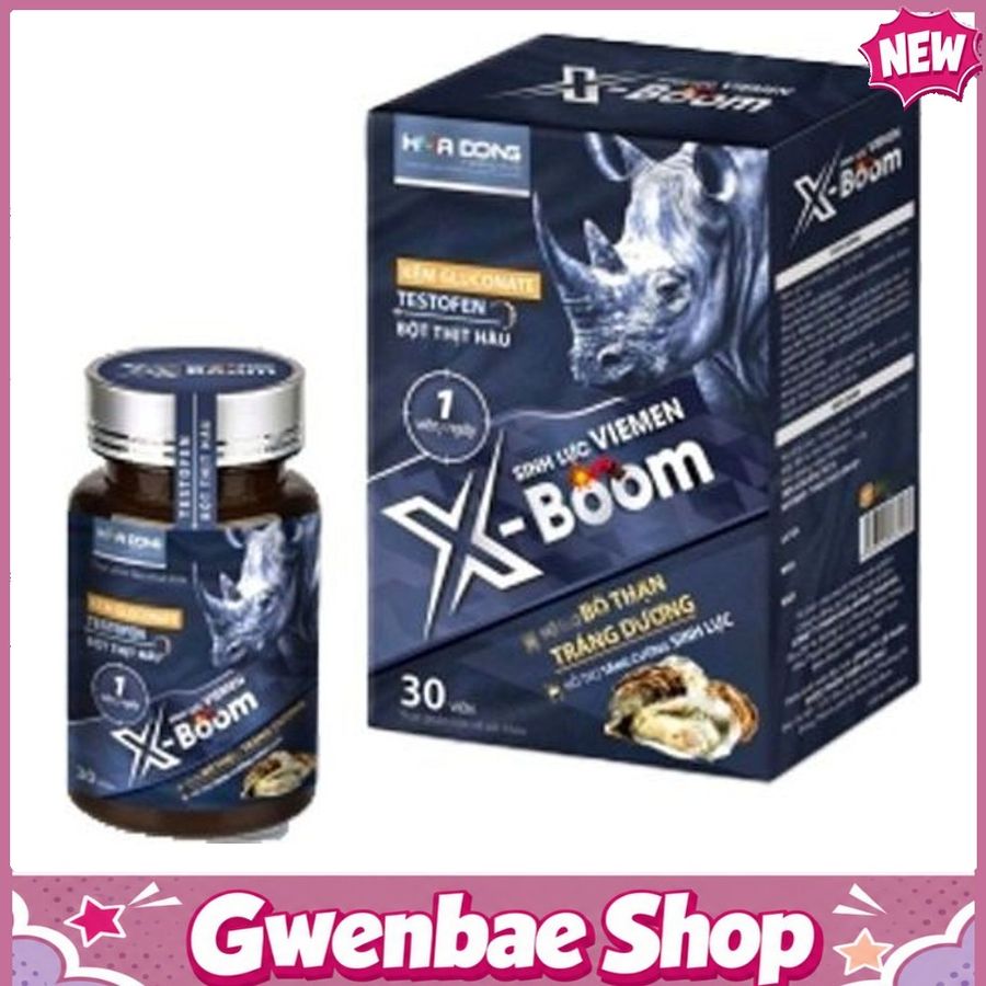 Sinh Lực VieMen X-Boom - Bồi Bổ Thể Lực, Mạnh Gân Cốt Gwenshop Chính Hãng