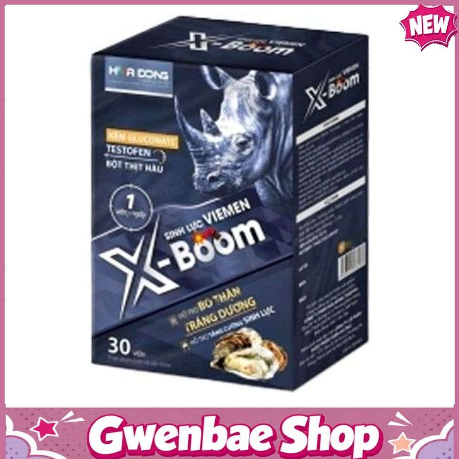 Sinh Lực VieMen X-Boom - Bồi Bổ Thể Lực, Mạnh Gân Cốt Gwenshop Chính Hãng Hàng Nhập Khẩu