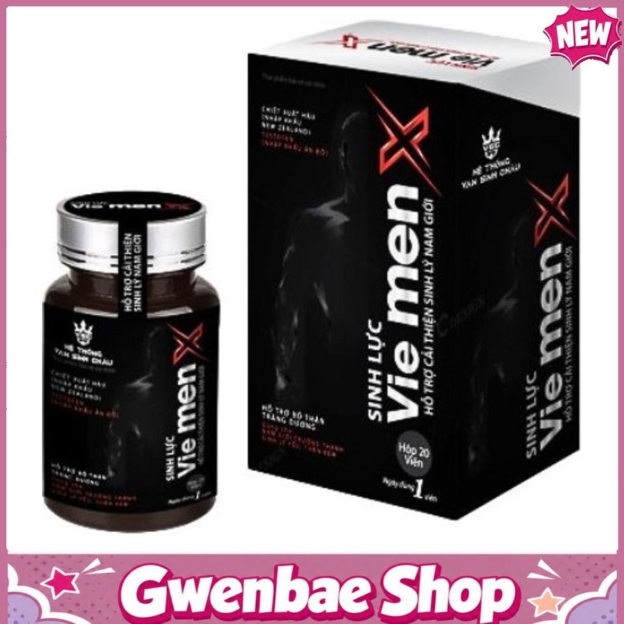 Sinh Lực Vie Men X - Hỗ Trợ Cải Thiện Sinh Lý Nam Giới Gwenshop Chính Hãng