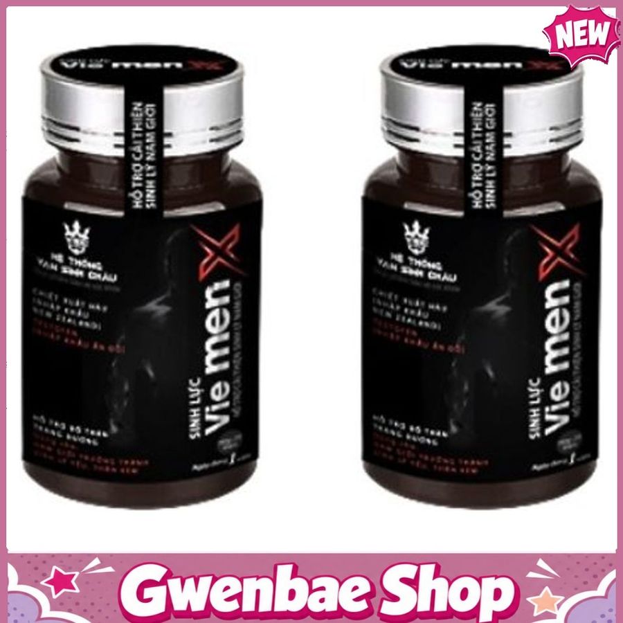 Sinh Lực Vie Men X - Hỗ Trợ Cải Thiện Sinh Lý Nam Giới Gwenshop Chính Hãng Mẫu Mới
