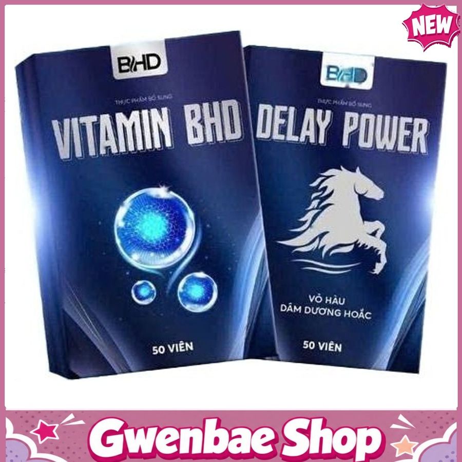 Viên Uống Vitamin BHD - Hỗ Trợ Bổ Thận, Tráng Dương Gwenshop Chính Hãng
