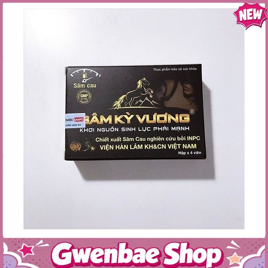 Sâm Kỳ Vương - Khơi Nguồn Sinh Lực Phái Mạnh Gwenshop Chính Hãng