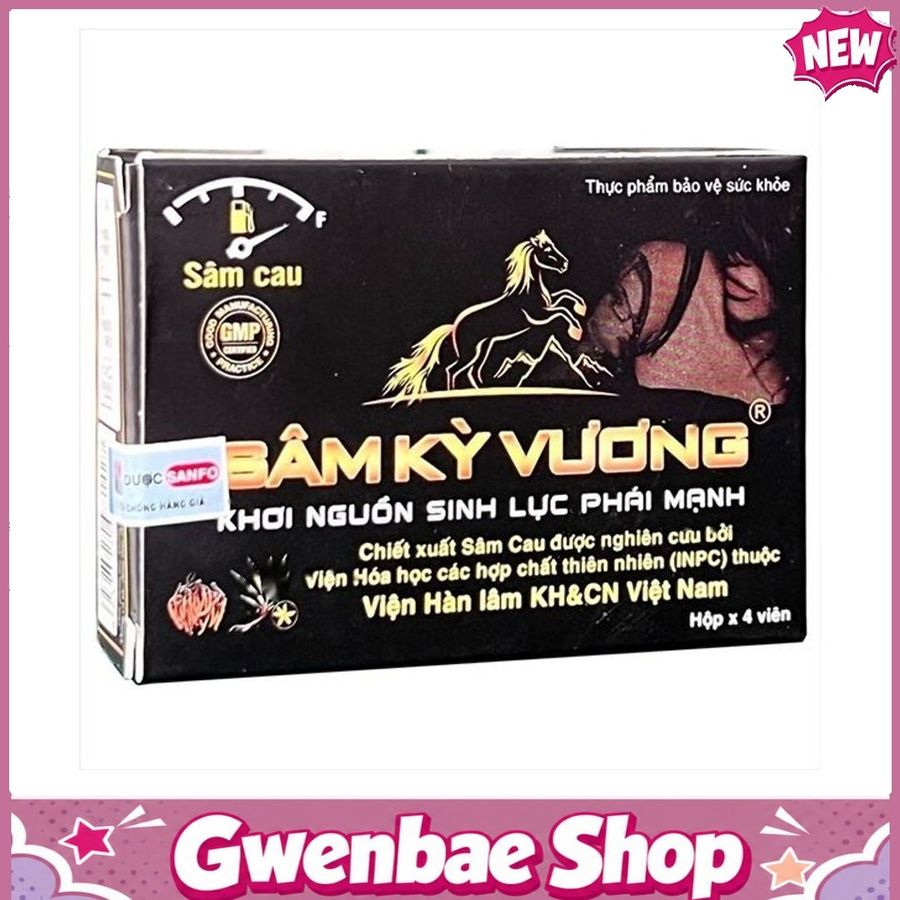 Sâm Kỳ Vương - Khơi Nguồn Sinh Lực Phái Mạnh Gwenshop Chính Hãng Hàng Nhập Khẩu