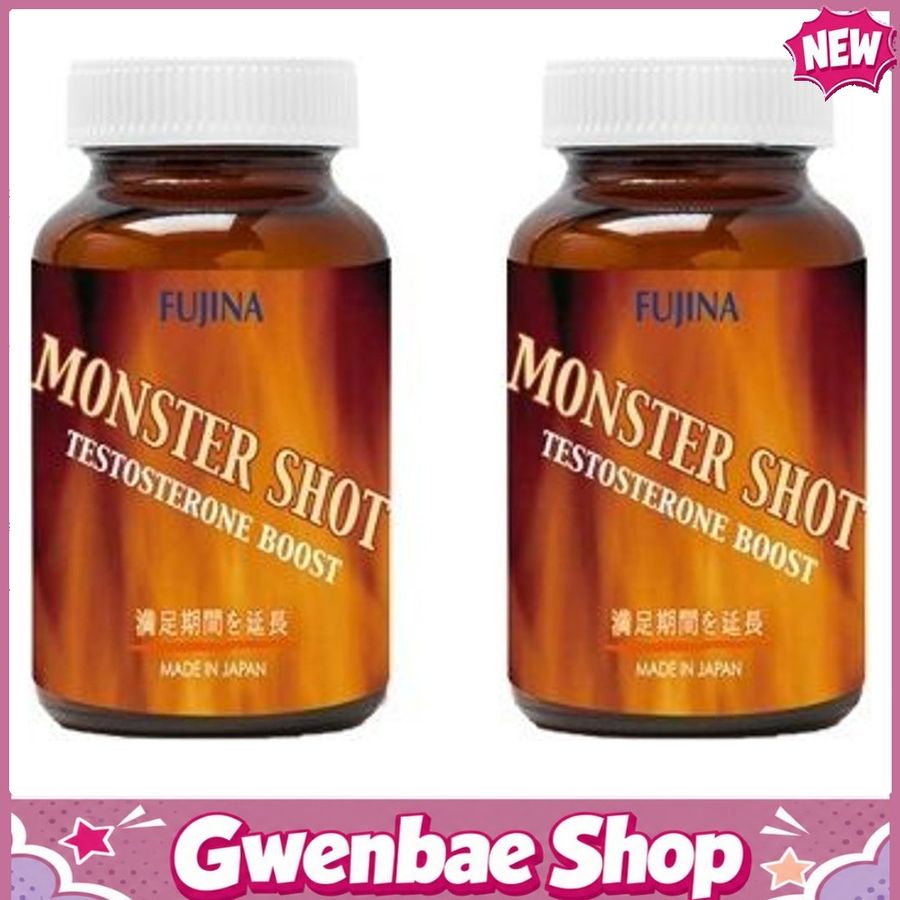Fujina Monster Shot - Hỗ Trợ Cải Thiện Chất Lượng Tinh Trùng (Hộp 150 Viên) Gwenshop Chính Hãng Hàng Nhập Khẩu