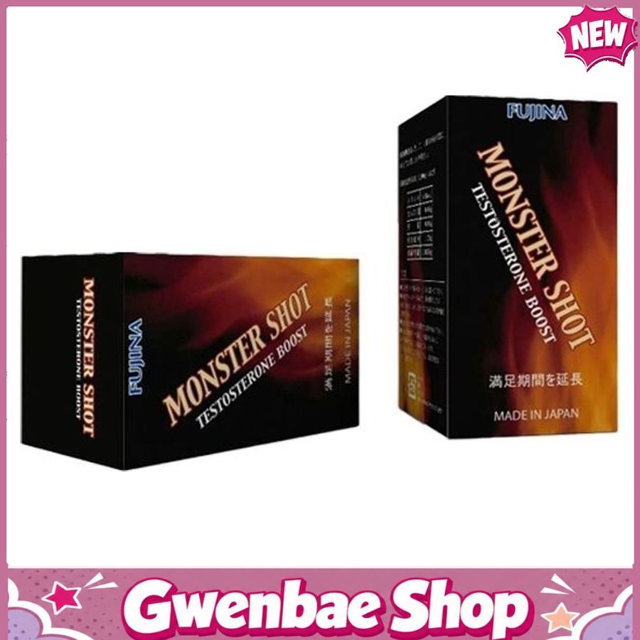 Fujina Monster Shot - Hỗ Trợ Cải Thiện Chất Lượng Tinh Trùng (Hộp 150 Viên) Gwenshop Chính Hãng Mẫu Mới