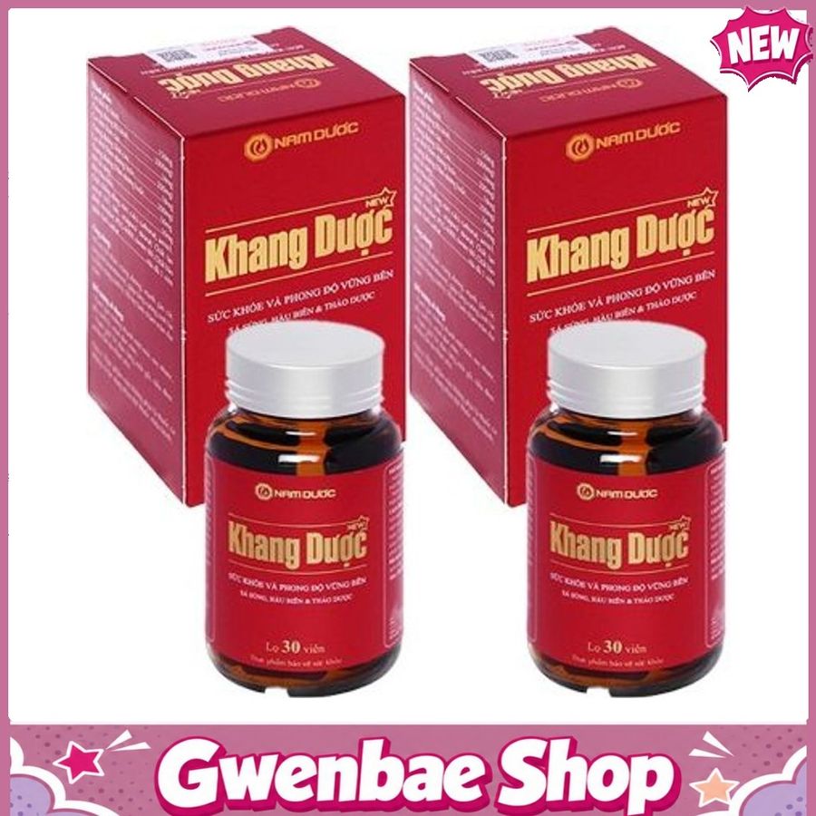 Viên Uống Sinh Lý Khang Dược New - Giúp Tăng Cường Sinh Lực Phái Mạnh Gwenshop Chính Hãng Hàng Nhập Khẩu