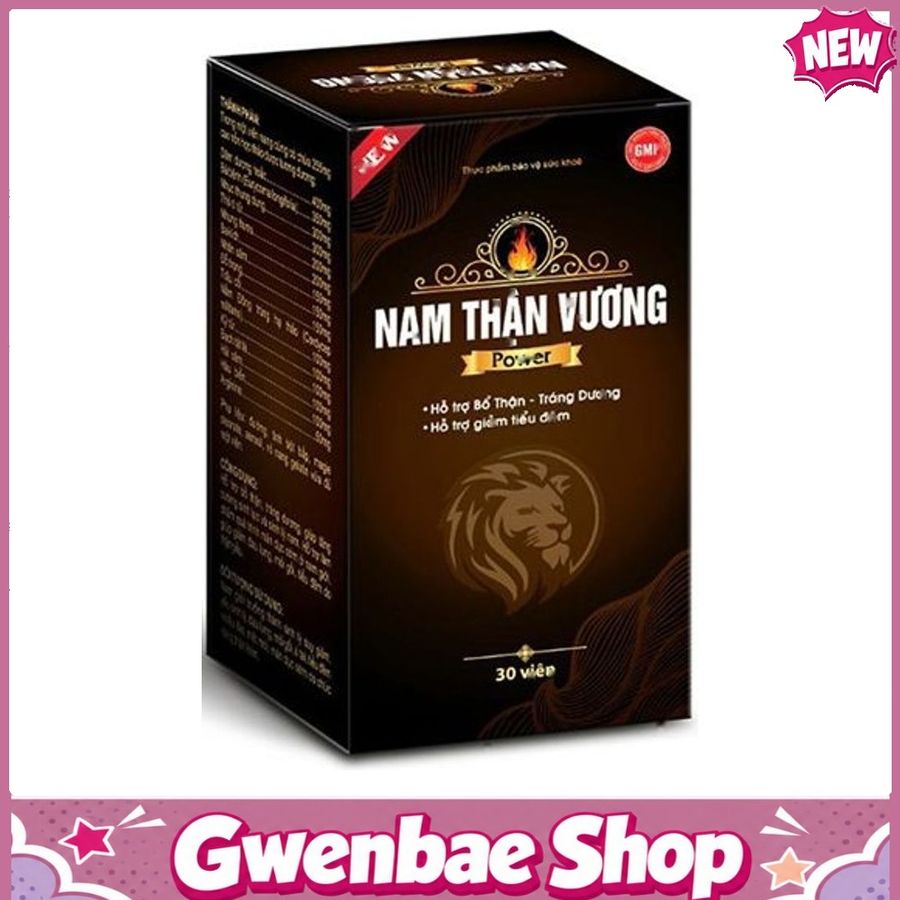 Nam Thận Vương Power - Giúp Tăng Cường Sinh Lực & Sinh Lý Nam Gwenshop Chính Hãng Mẫu Mới