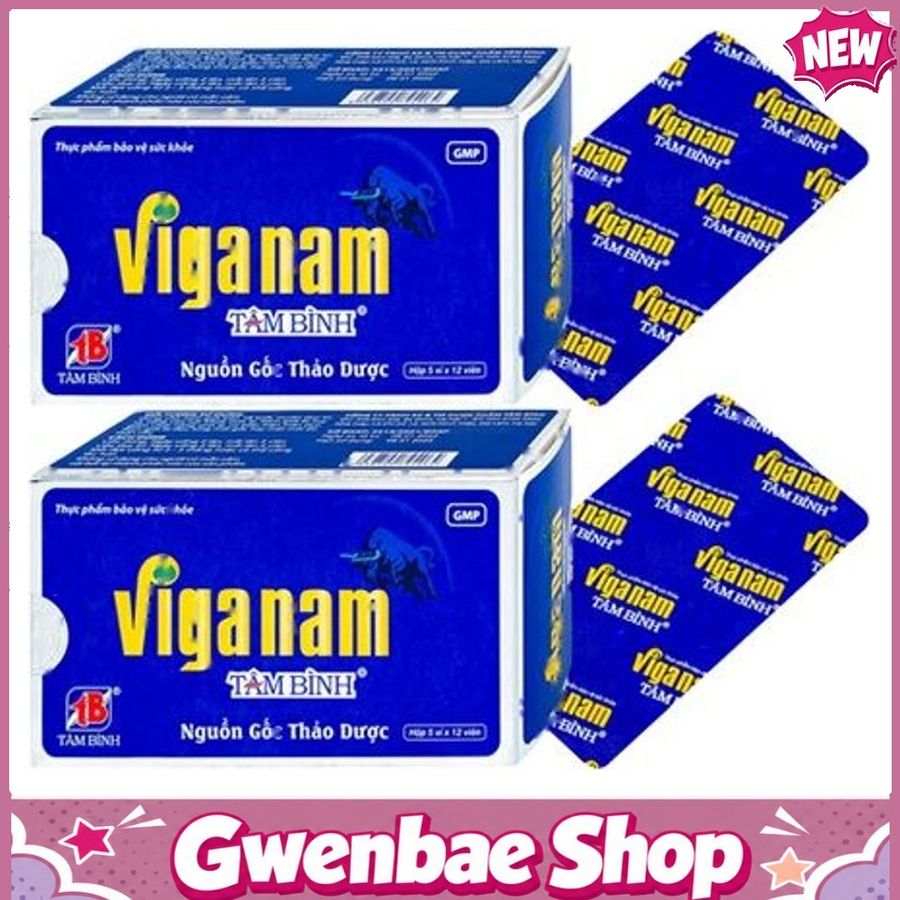 Viganam Tâm Bình - Hỗ Trợ Tăng Cường Sinh Lực Gwenshop Chính Hãng Hàng Nhập Khẩu