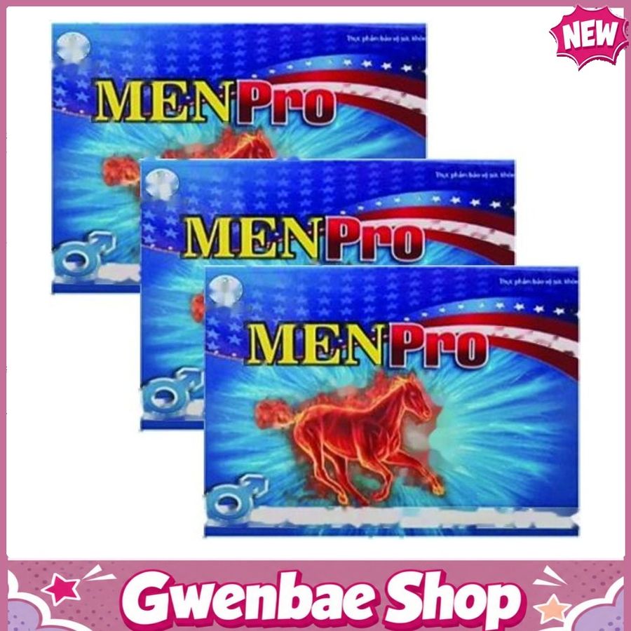 MEN Pro - Hỗ Trợ Tăng Cường Sinh Lý Nam Gwenshop Chính Hãng Mẫu Mới