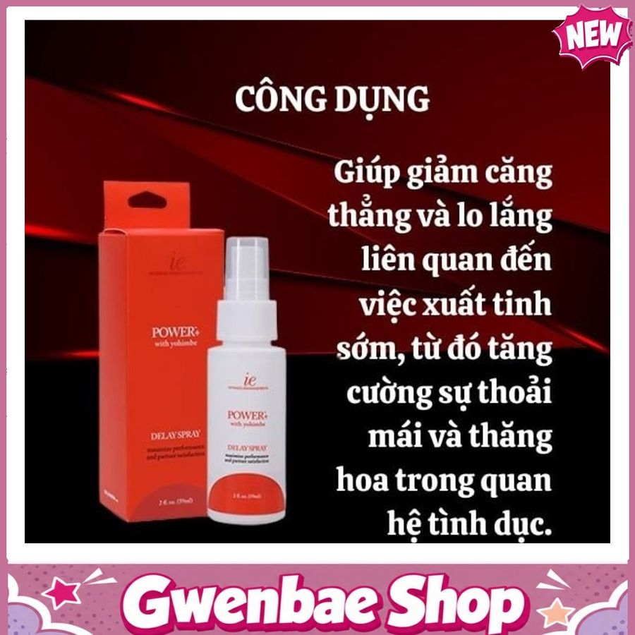 Bí Quyết Giữ Vững Phong Độ Phái Mạnh Với Power Delay Spray For Men Gwenshop Chính Hãng Loại Tốt