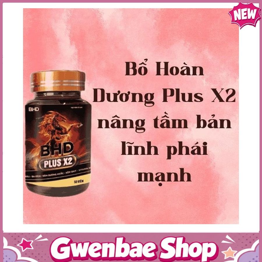 Bổ Hoàn Dương Plus X2 Nâng Tầm Bản Lĩnh Phái Mạnh Gwenshop Chính Hãng Bản Tiêu Chuẩn