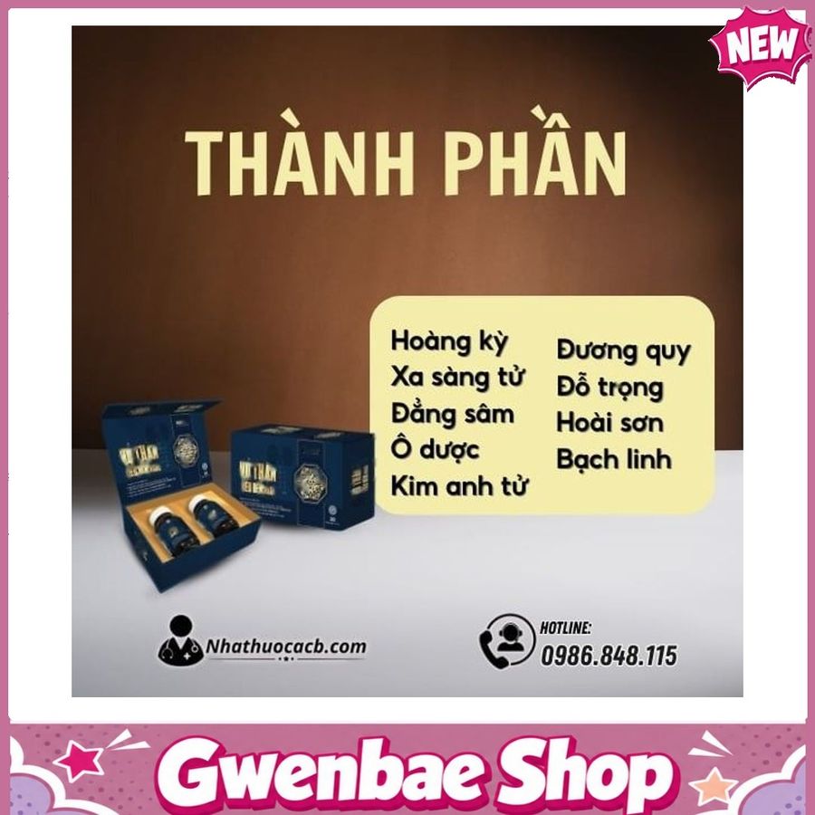 Bổ Thận Tiểu Đêm Naga Hỗ Trợ Dưỡng Thận, Tăng Cường Sinh Lực Phái Mạnh Gwenshop Chính Hãng Loại Tốt