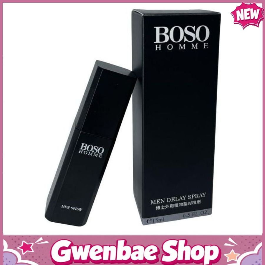 Boso Homme Men Spray Chai Xịt Kéo Dài Thời Gian Quan Hệ Gwenshop Chính Hãng Hàng Nhập Khẩu