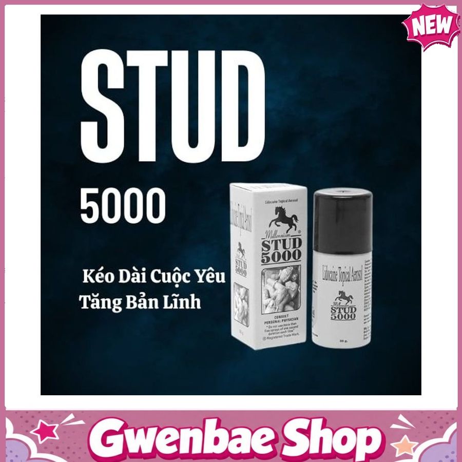 Chai Xịt Stud 5000 Giúp Phái Mạnh Kéo Dài Cuộc Yêu Gwenshop Chính Hãng Hàng Nhập Khẩu