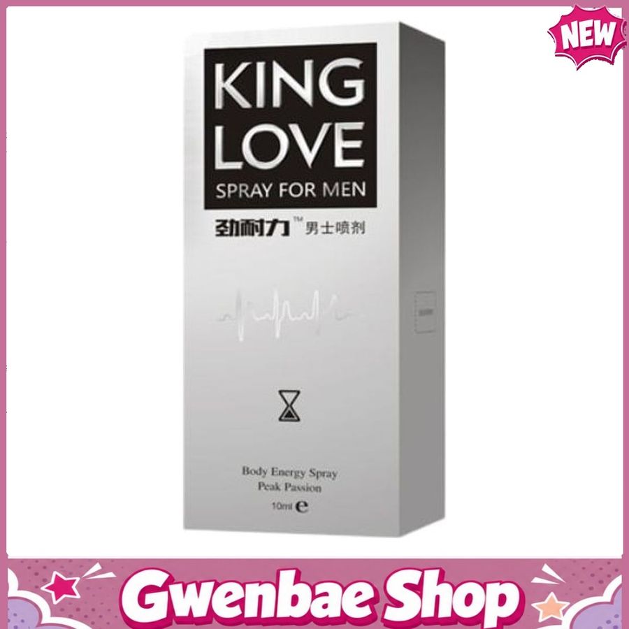 Chai Xịt Tăng Cường Sinh Lý King Love Dành Cho Nam Giới Gwenshop Chính Hãng Mẫu Mới