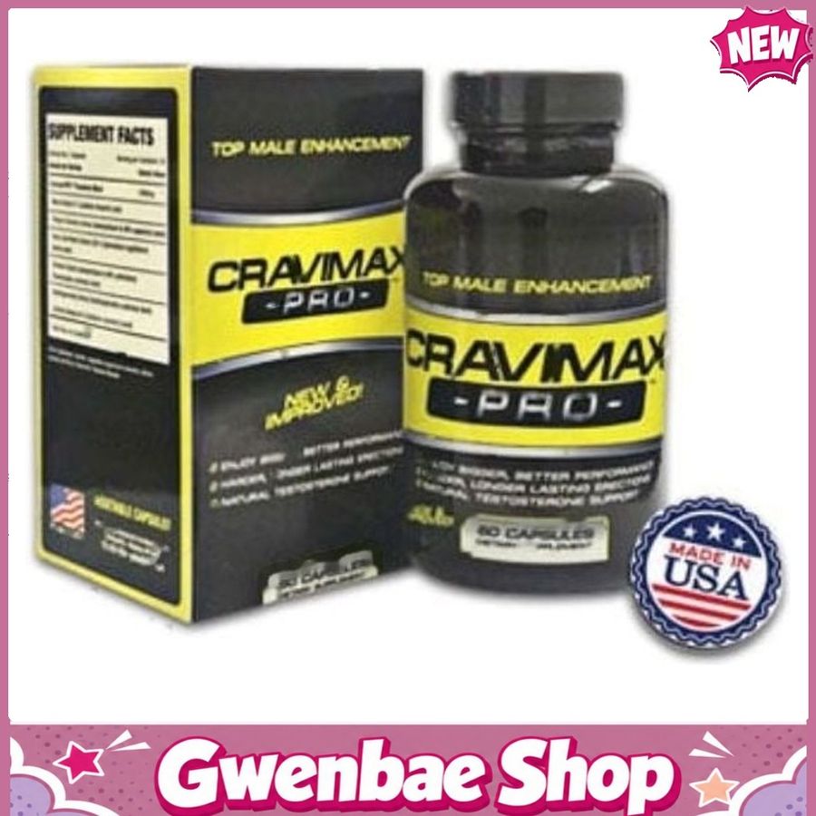 Cravimax Pro Hỗ Trợ Cải Thiện Sinh Lý Giúp Nam Giới Gwenshop Chính Hãng Hàng Nhập Khẩu