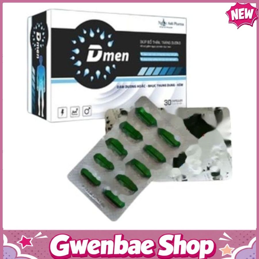 Dmen Giúp Hỗ Trợ Tăng Cường Sức Khỏe Sinh Lý Nam Giới Gwenshop Chính Hãng Cao Cấp