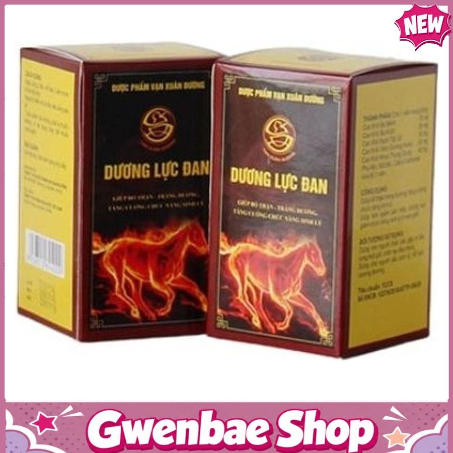 DƯƠNG LỰC ĐAN Bí Quyết Khơi Dậy Bản Lĩnh Phái Mạnh Gwenshop Chính Hãng Mẫu Mới