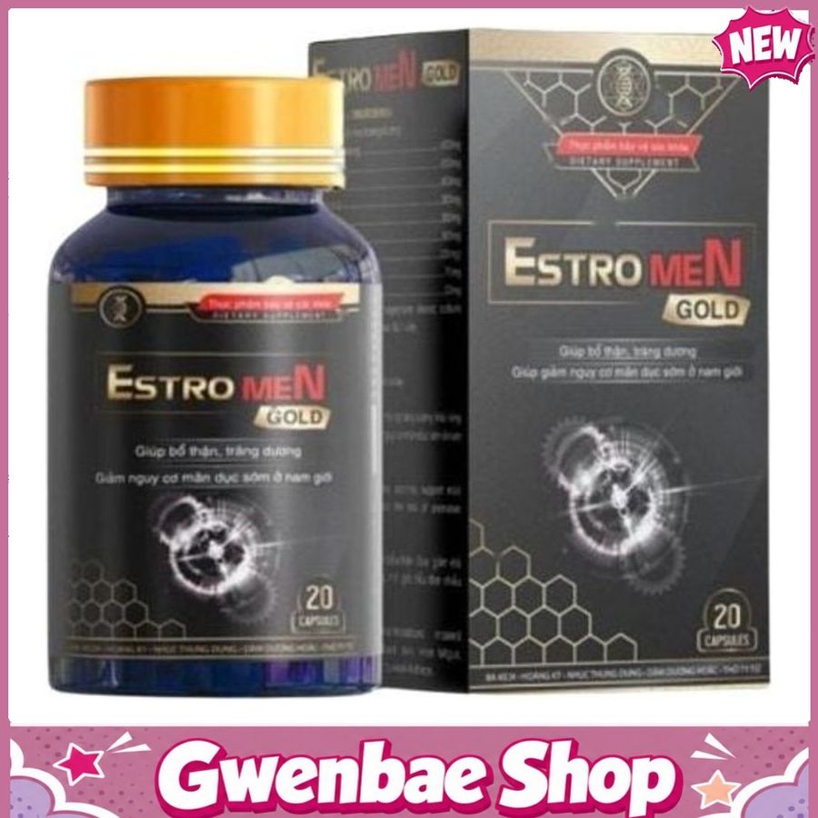 Estromen Gold Viên Uống Hỗ Trợ Tăng Cường Sinh Lý Nam Gwenshop Chính Hãng