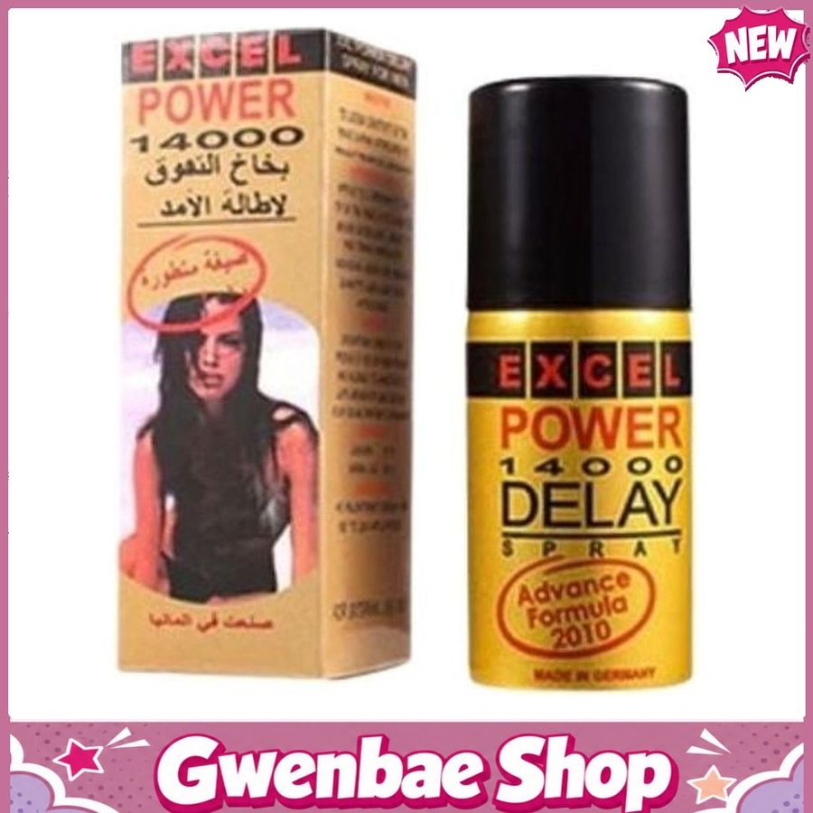 Excel Power 14000 Delay Spray Xịt Kéo Dài Thời Gian Quan Hệ Gwenshop Chính Hãng Hàng Nhập Khẩu