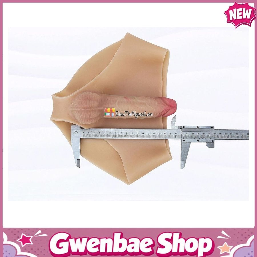 Quần Tam Giác Silicon Dương Vật Giả Đặc Ruột Gwenshop Chính Hãng Mẫu Mới