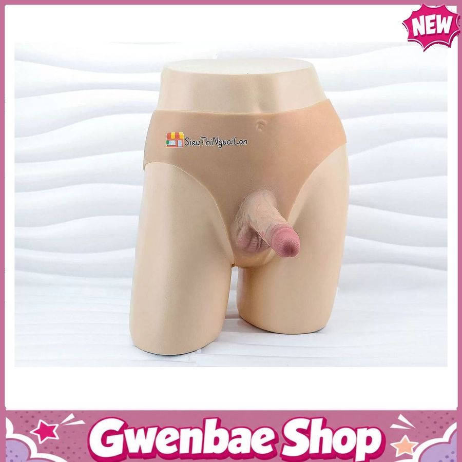 Quần Tam Giác Silicon Dương Vật Giả Rỗng Ruột Gwenshop Chính Hãng
