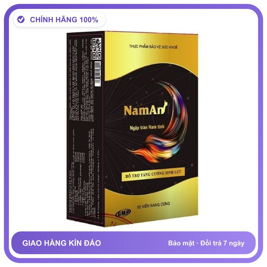 Viên Uống Naman - Hỗ Trợ Tăng Cường Sinh Lực Phái Mạnh (Hộp 60 Viên) Snapshop Chính Hãng