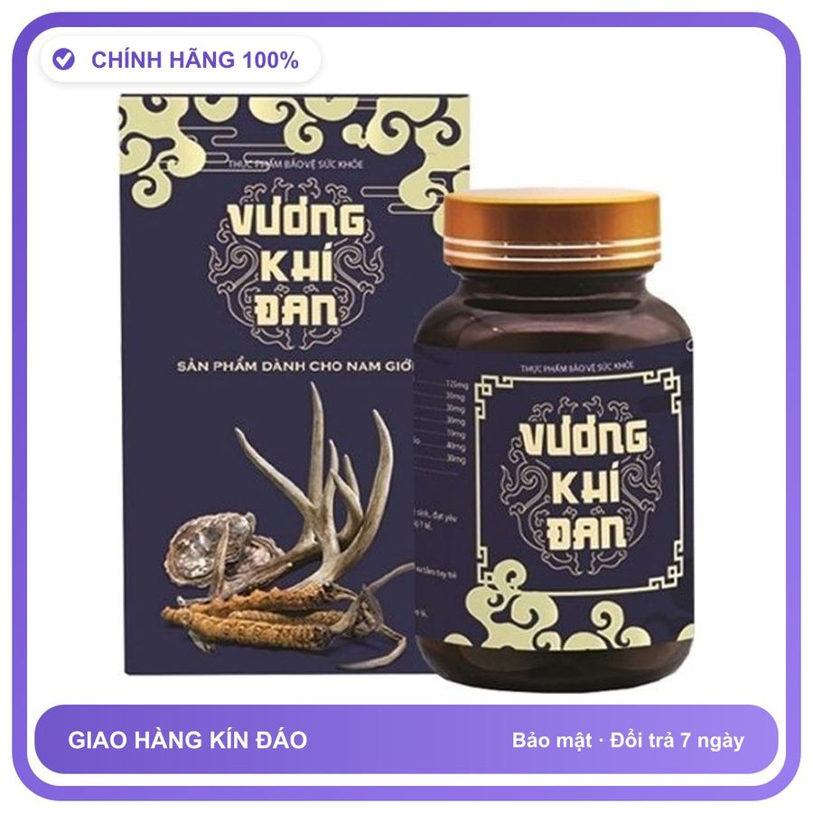 Vương Khí Đan - Hỗ Trợ Tăng Cường Khả Năng Sinh Lý, Giảm Tiểu Đêm (Hộp 90 Viên) Snapshop Chính Hãng