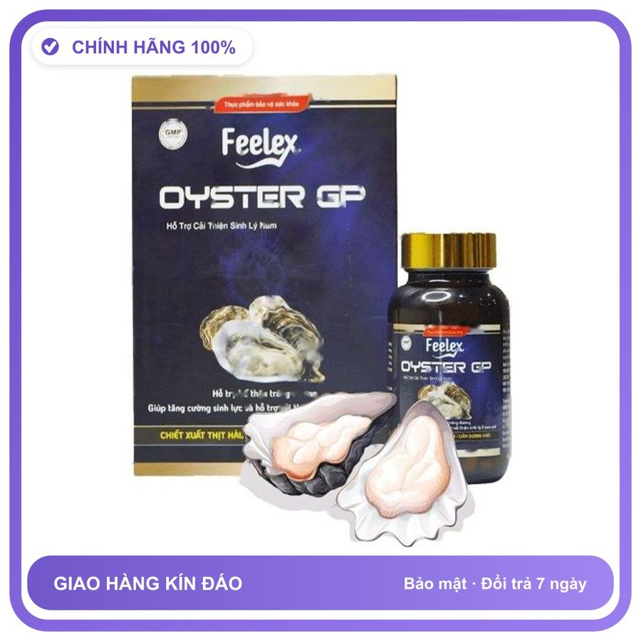 Feelex Oyster GP - Viên Uống Tăng Cường Sinh Lực Nam Giới Snapshop Chính Hãng