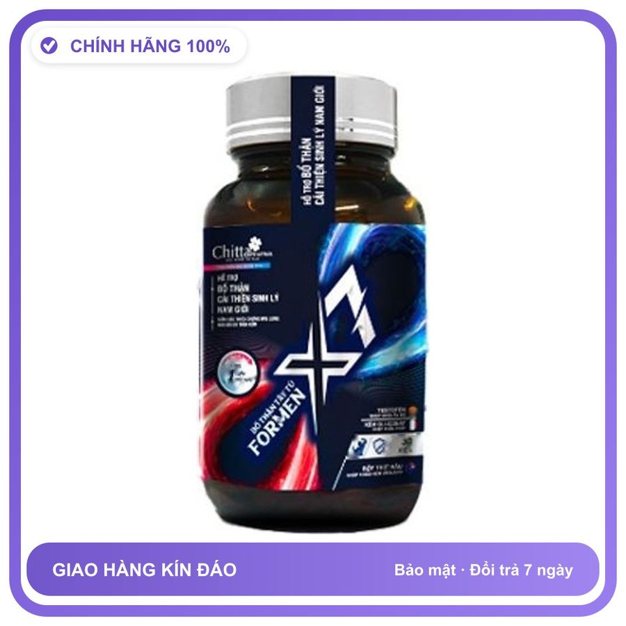 Bổ Thận Tây Tử Formen X7 - Hỗ Trợ Cải Thiện Chức Năng Thận Snapshop Chính Hãng Mẫu Mới
