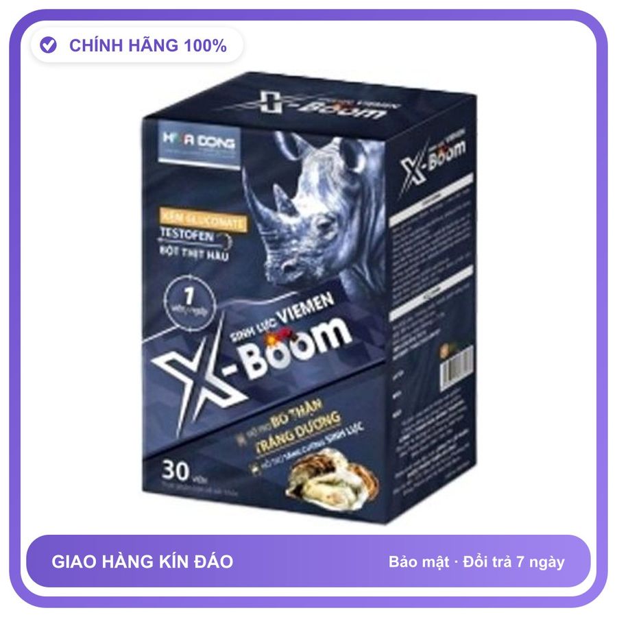 Sinh Lực VieMen X-Boom - Bồi Bổ Thể Lực, Mạnh Gân Cốt Snapshop Chính Hãng Hàng Nhập Khẩu