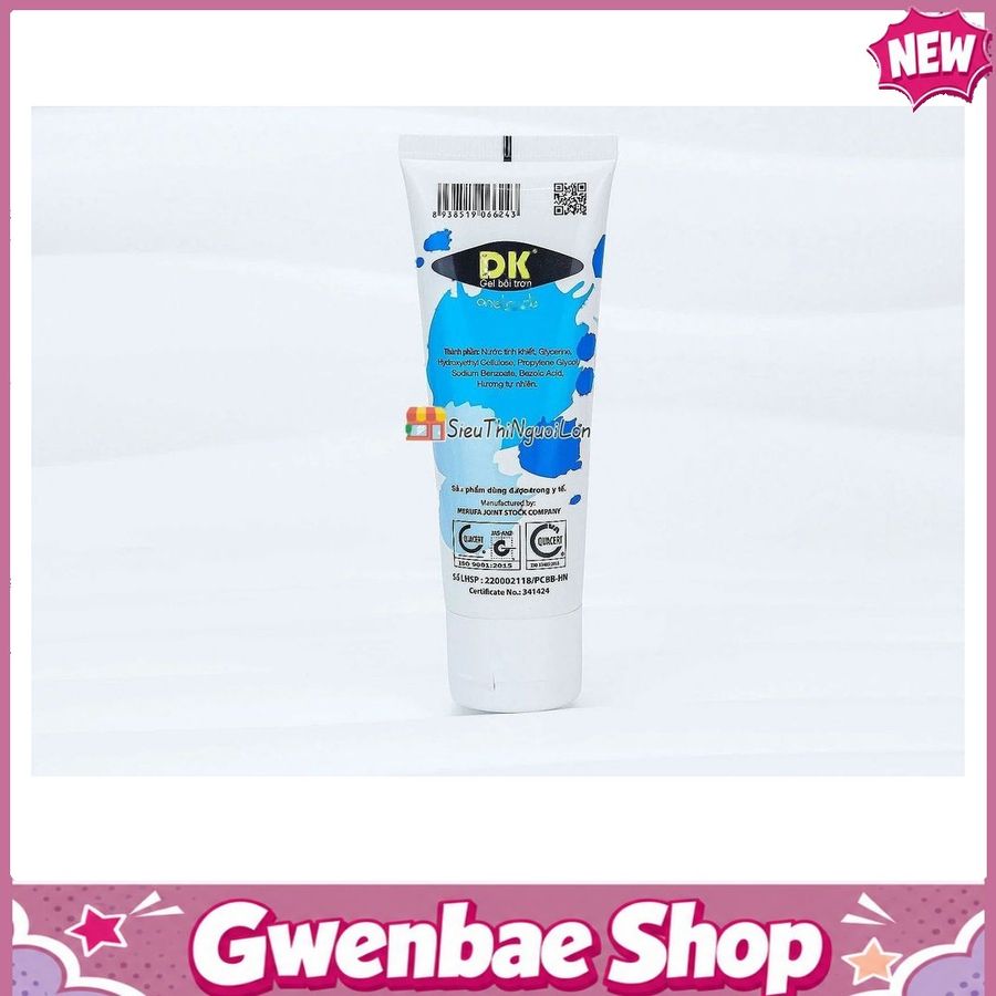 Gel Massage Gốc Nước DK Onetouch Trơn Mượt Tăng Khoái Cảm, An Toàn Dịu Nhẹ Gwenshop Chính Hãng