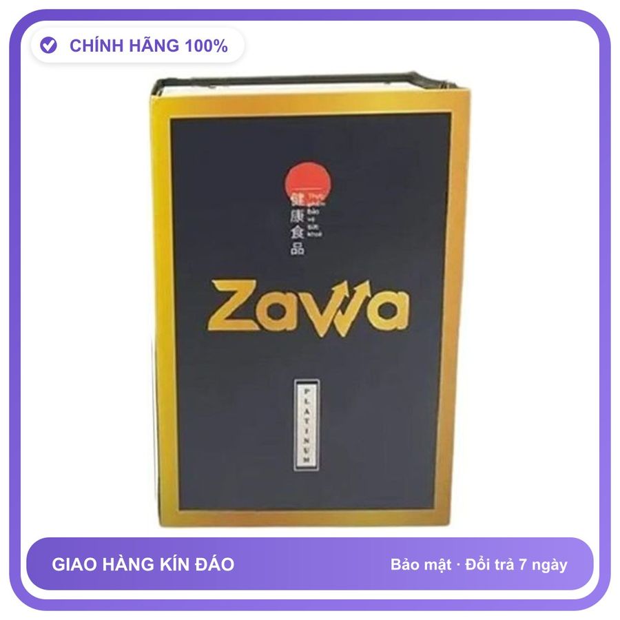 Zawa Platinum - Hỗ Trợ Bổ Thận, Tráng Dương Snapshop Chính Hãng Hàng Nhập Khẩu