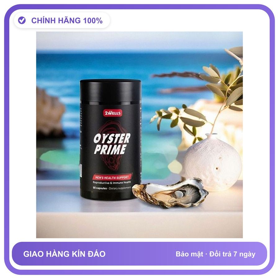 Oyster Prime - Hỗ Trợ Sức Khỏe Sinh Sản Nam Giới Snapshop Chính Hãng Mẫu Mới