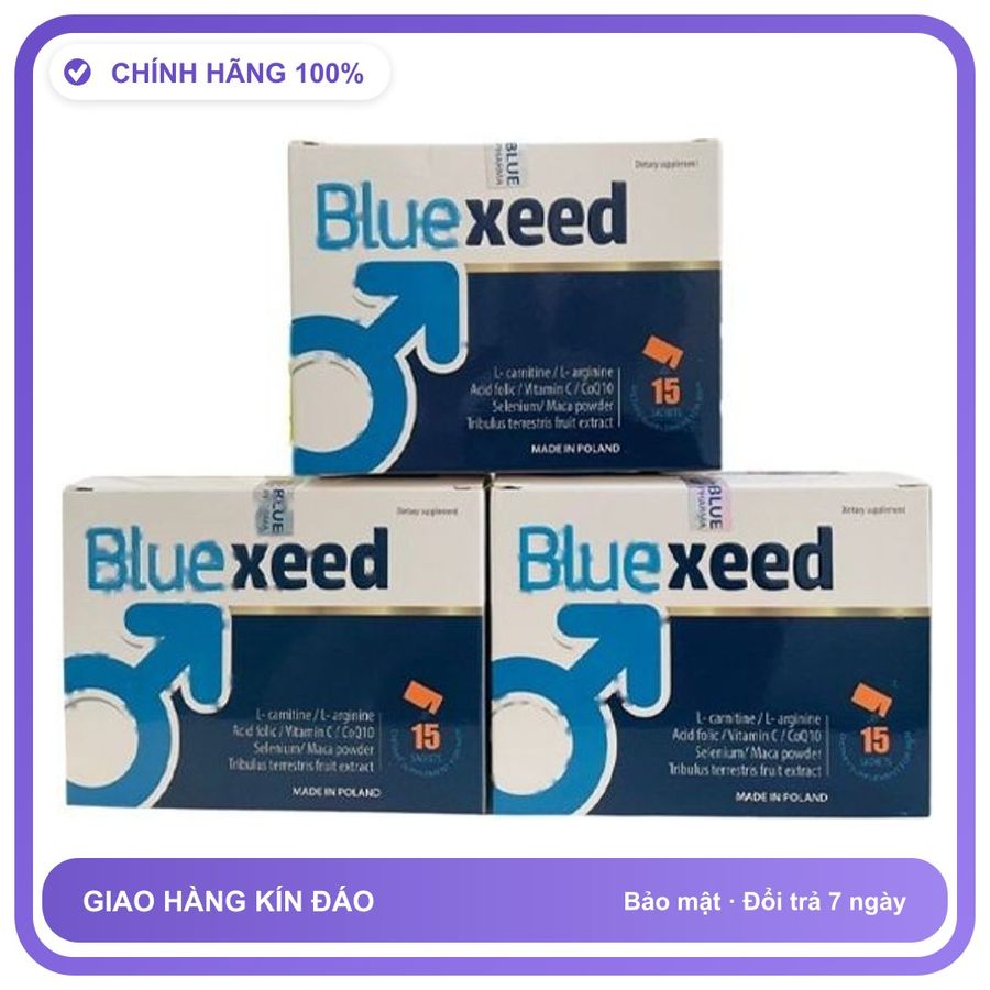 Bluexeed - Hỗ Trợ Sức Khỏe Cho Nam Giới Có Dự Định Sinh Con Snapshop Chính Hãng