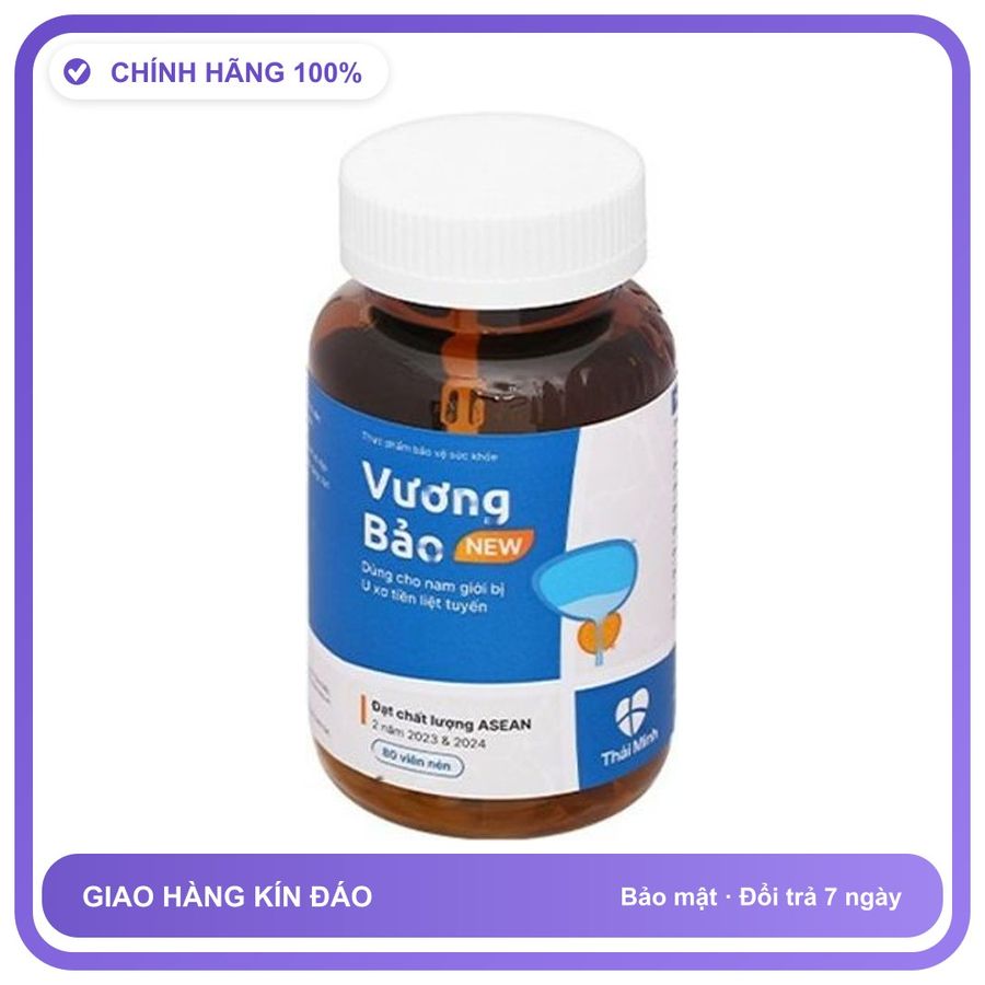 Vương Bảo New - Dùng Cho Nam Giới Bị U Xơ Tiền Liệt Tuyến Snapshop Chính Hãng Hàng Nhập Khẩu