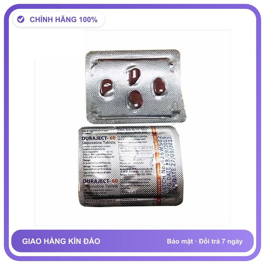 DURAJECT 60 - Tăng Thời Gian Yêu Cho Nam Giới Snapshop Chính Hãng Hàng Nhập Khẩu