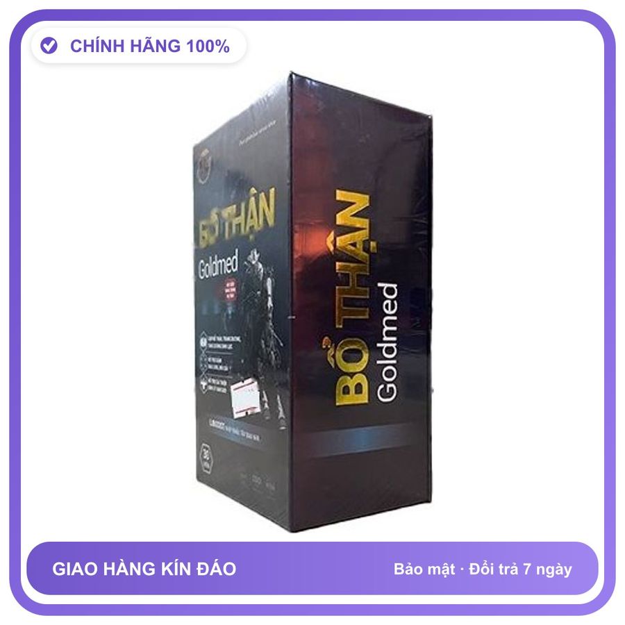 Bổ Thận Goldmed - Giúp Bổ Thận, Tráng Dương, Tăng Cường Sinh Lực Snapshop Chính Hãng Hàng Nhập Khẩu