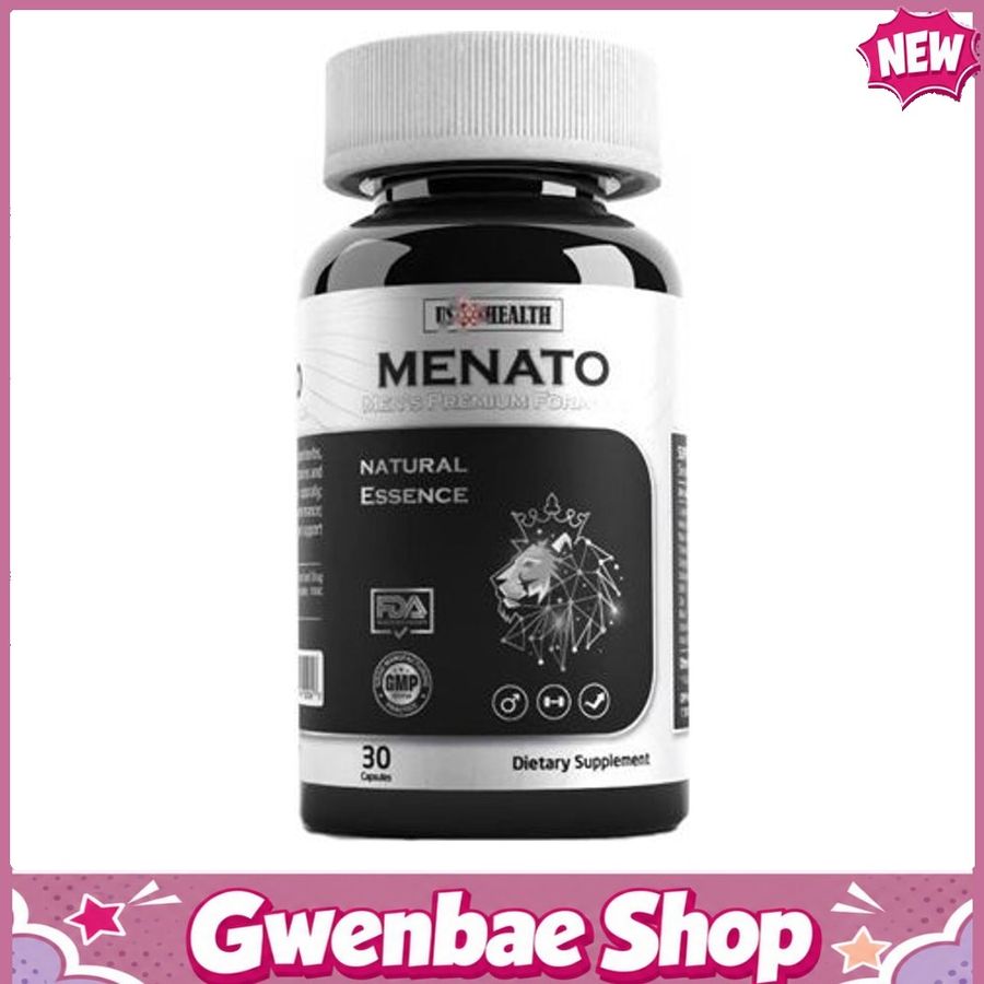 Viên Uống Menato - Hỗ Trợ Tăng Cường Sinh Lực Và Cải Thiện Sinh Lý Nam Gwenshop Chính Hãng Hàng Nhập Khẩu