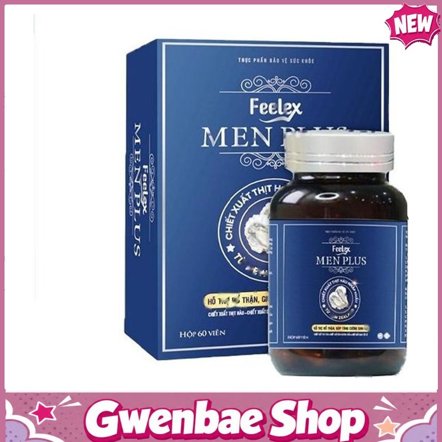 Feelex Men Plus - Hỗ Trợ Tăng Cường Sinh Lý Nam Giới Gwenshop Chính Hãng