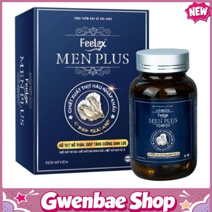 Feelex Men Plus - Hỗ Trợ Tăng Cường Sinh Lý Nam Giới Gwenshop Chính Hãng Hàng Nhập Khẩu
