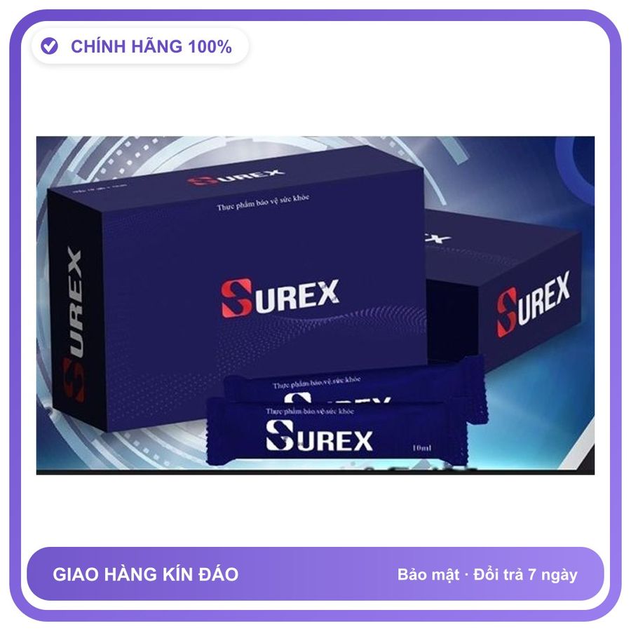 SUREX - Hỗ Trợ Bổ Thận, Tráng Dương, Tăng Cường Sinh Lực Snapshop Chính Hãng Hàng Nhập Khẩu