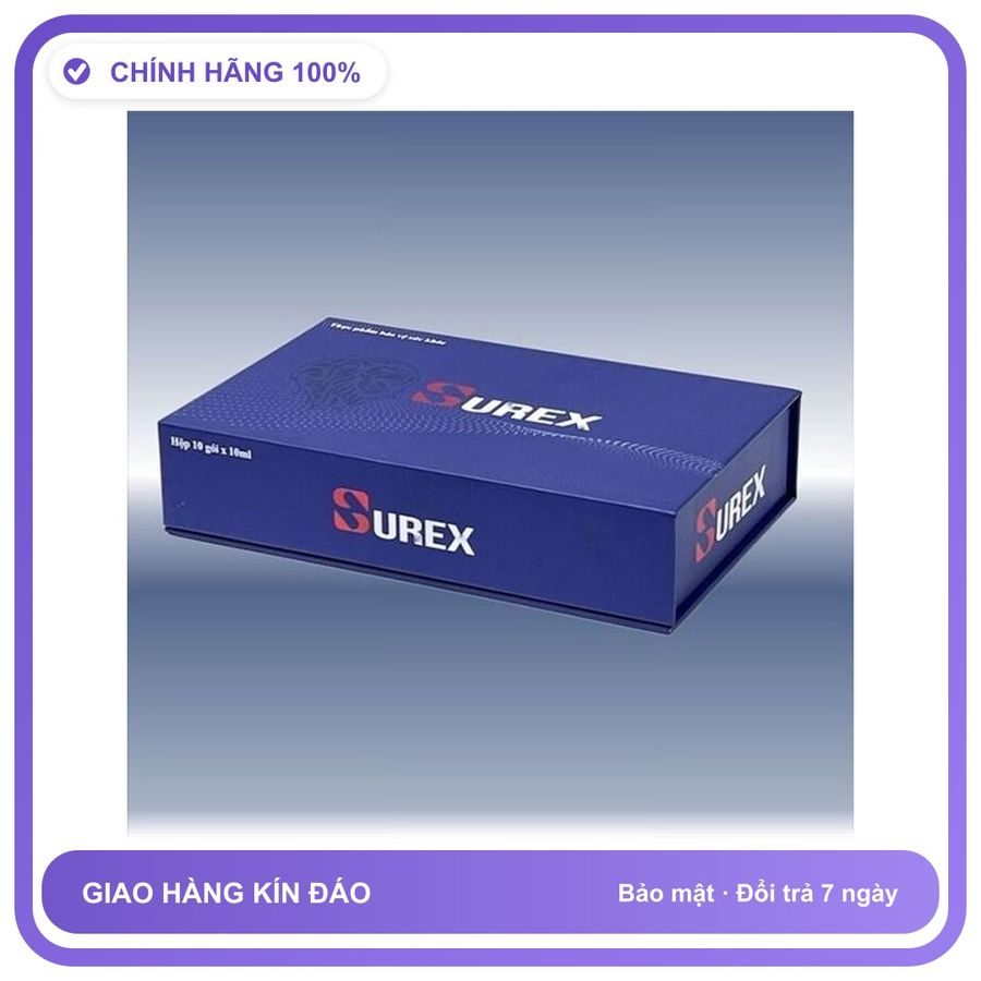 SUREX - Hỗ Trợ Bổ Thận, Tráng Dương, Tăng Cường Sinh Lực Snapshop Chính Hãng Mẫu Mới