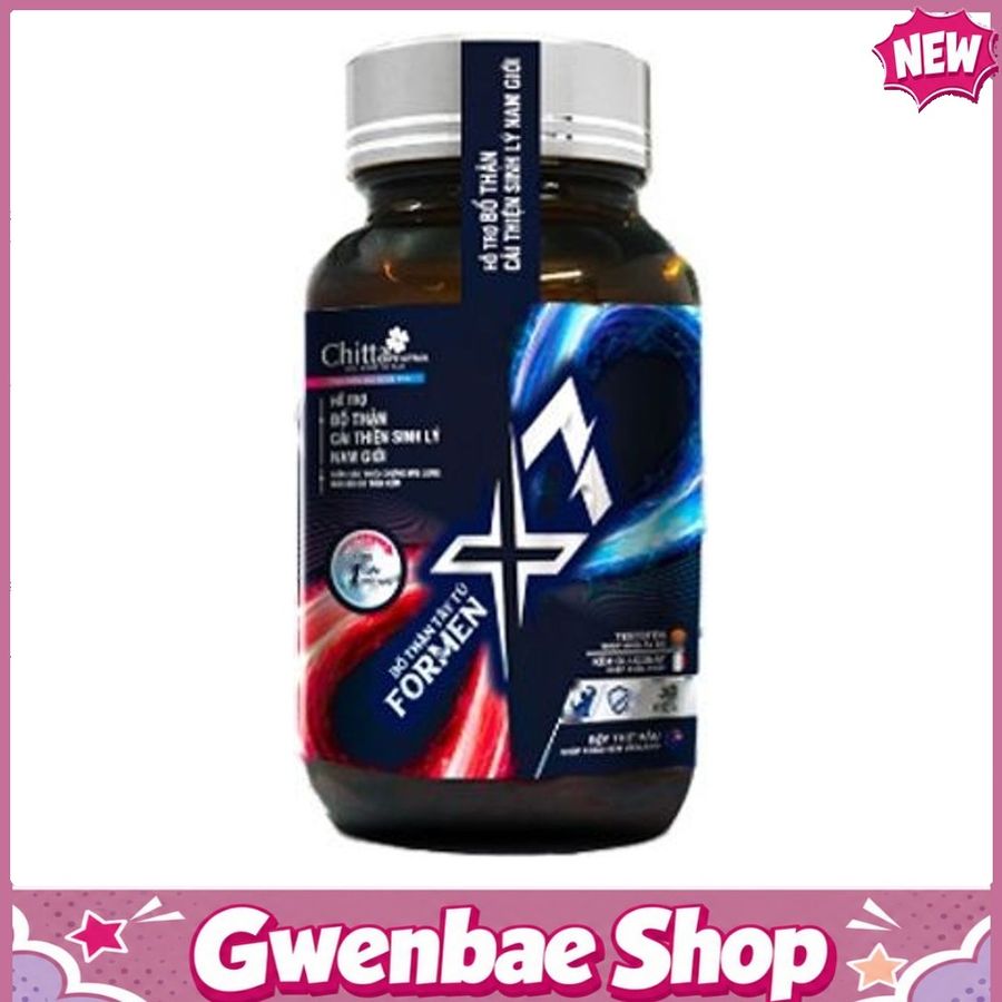 Bổ Thận Tây Tử Formen X7 - Hỗ Trợ Cải Thiện Chức Năng Thận Gwenshop Chính Hãng Mẫu Mới