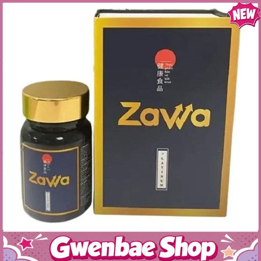 Zawa Platinum - Hỗ Trợ Bổ Thận, Tráng Dương Gwenshop Chính Hãng Mẫu Mới