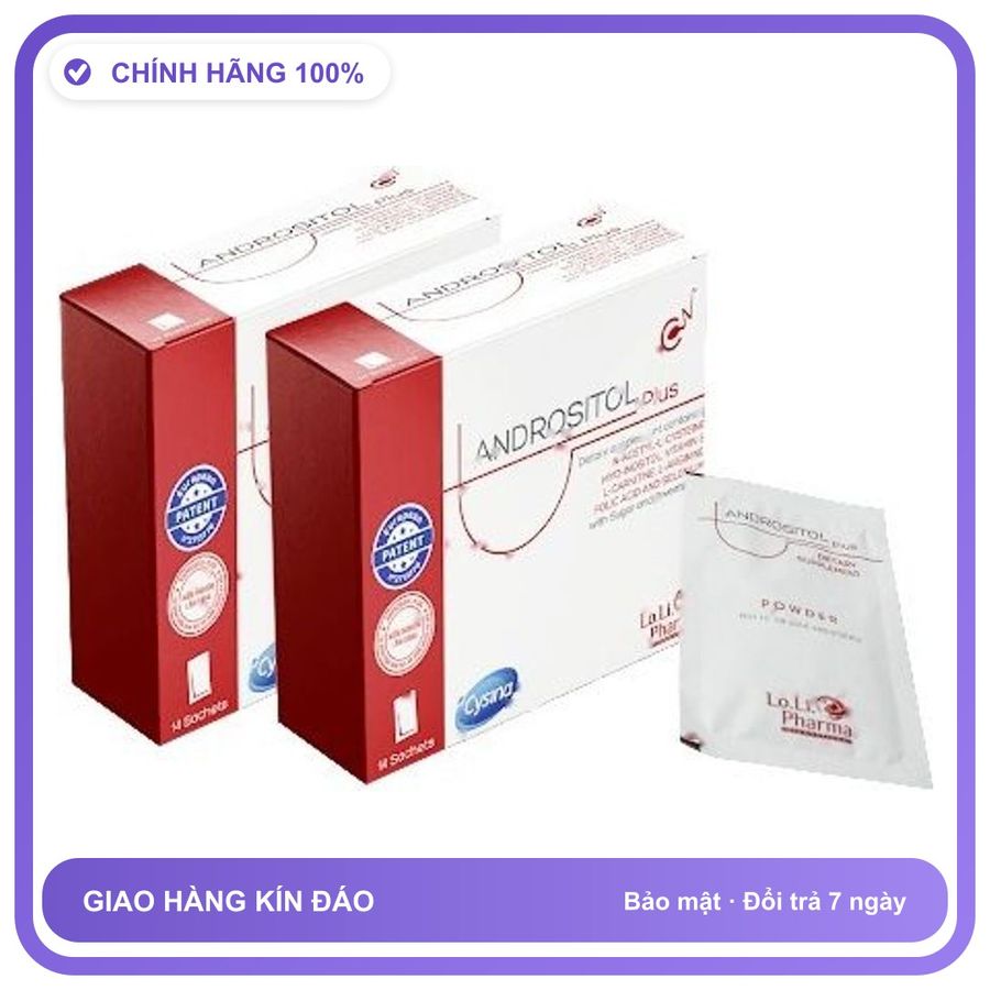 Andrositol Plus - Hỗ Trợ Cho Nam Giới Trước Khi Sinh Con Snapshop Chính Hãng Hàng Nhập Khẩu